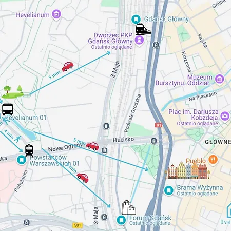 Swish -10 Min To Old Town Gdansk,pkp & Shopping Mall Apartment